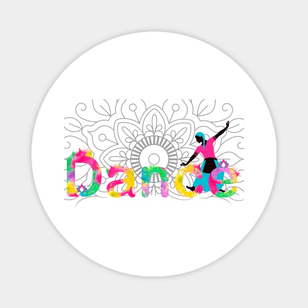 Dance bollywood Magnet by magenta-dream